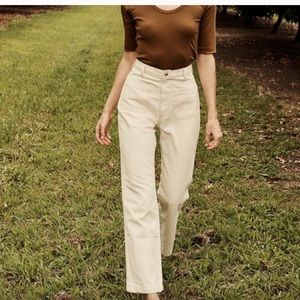 Doên ✨ Maritime highrise jeans in Oat